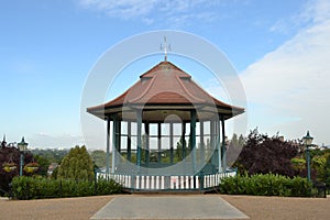 Outdoor bandstand