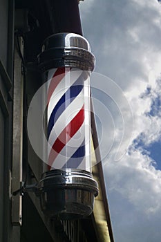 Outdoor Barber\'s pole