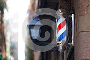 Outdoor Barber\'s pole