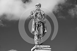 Monument of Luigi Orlando in Livorno, Tuscany, Italy photo