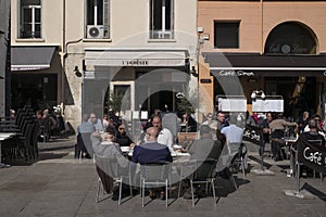 Outdoor Cafe Italy