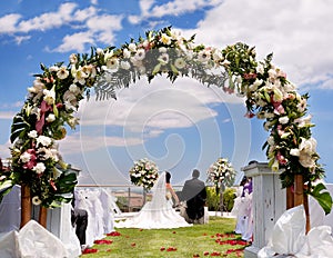 Outdoor ceremony