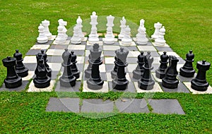Outdoor Chess Board, New Zealand