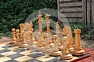 Outdoor chess