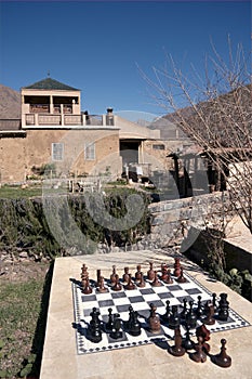 Outdoor Chess, Morocco