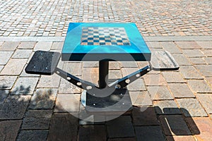 Outdoor Chess Table
