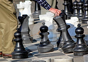 Outdoor chessgame