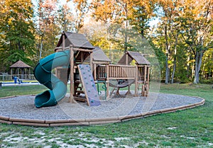 Outdoor childrens playground