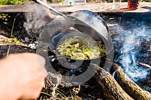 Outdoor cooking