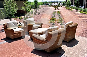 Outdoor Desert Garden Seating