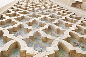 Outdoor Detail, King Hassan II Mosque, Casablanca, Morocco, North Africa, Africa