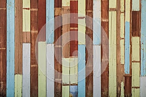 Outdoor Different and Aged Wood Color Texture Background