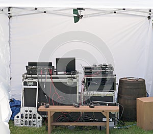 Outdoor Disc Jockey Announcer Gear