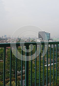 Outdoor Fence Terrace Balcony Empty Cloud Afternoon Balkon Teras Pagar photo