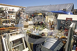 Outdoor flea market