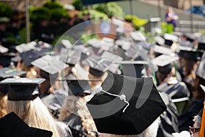 Outdoor Graduation Ceremony photo