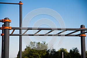 Outdoor gym for street workout