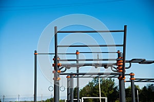 Outdoor gym for street workout