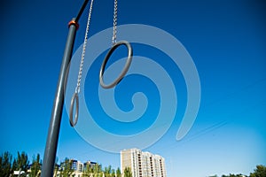 Outdoor gym for street workout