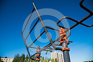 Outdoor gym for street workout