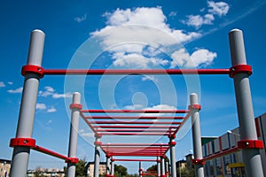 Outdoor gym for street workout