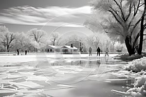 Outdoor Ice Rinks - Generative AI