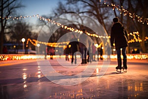 Outdoor Ice Rinks - Generative AI