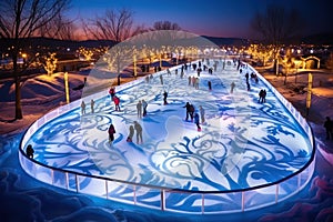 Outdoor Ice Rinks - Generative AI