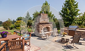 Outdoor kitchen design