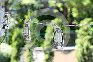 Outdoor lamps decoration