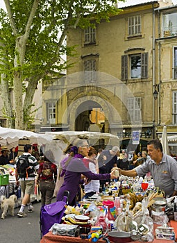 Outdoor Market, Aix-en-Provence, France