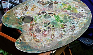 Outdoor Painter's Palette