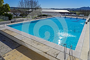 outdoor pool at the N1 air base in Pero Pinheiro photo