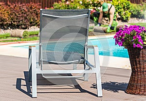 Outdoor Pool and Patio Chair