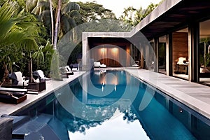 outdoor pool a pool located outside exposed to the elements and photo