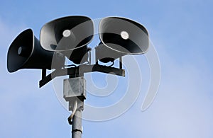 Outdoor Public-address speakers