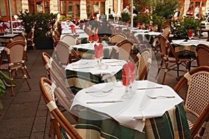 Outdoor restaurant