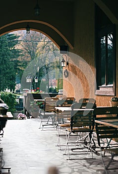 Outdoor restaurant