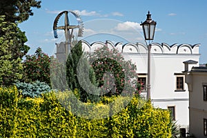 Outdoor scene in Nitra castle, Slovakia