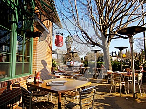 Outdoor seating