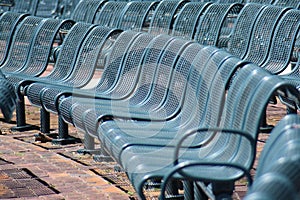 Outdoor Seats Close-Up Side