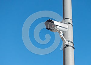 Outdoor security camera to keep thieves away photo