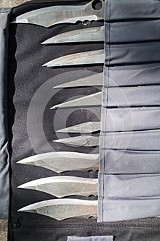 Outdoor sports throwing knives italy