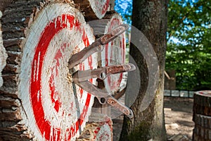 Outdoor sports throwing knives italy