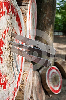 Outdoor sports throwing knives italy