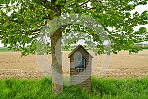 Outdoor Station of the Cross, Flemish Ardennes, Belgium.