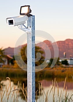 Outdoor surveillace camera