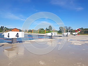 outdoor swimming pool