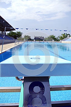 Outdoor swimming pool