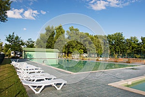 Outdoor swimming pool